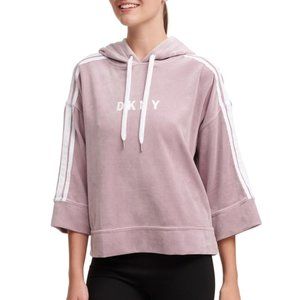 NEW!!  DKNY Sport Ultra Soft Striped Hoodie - Size XS